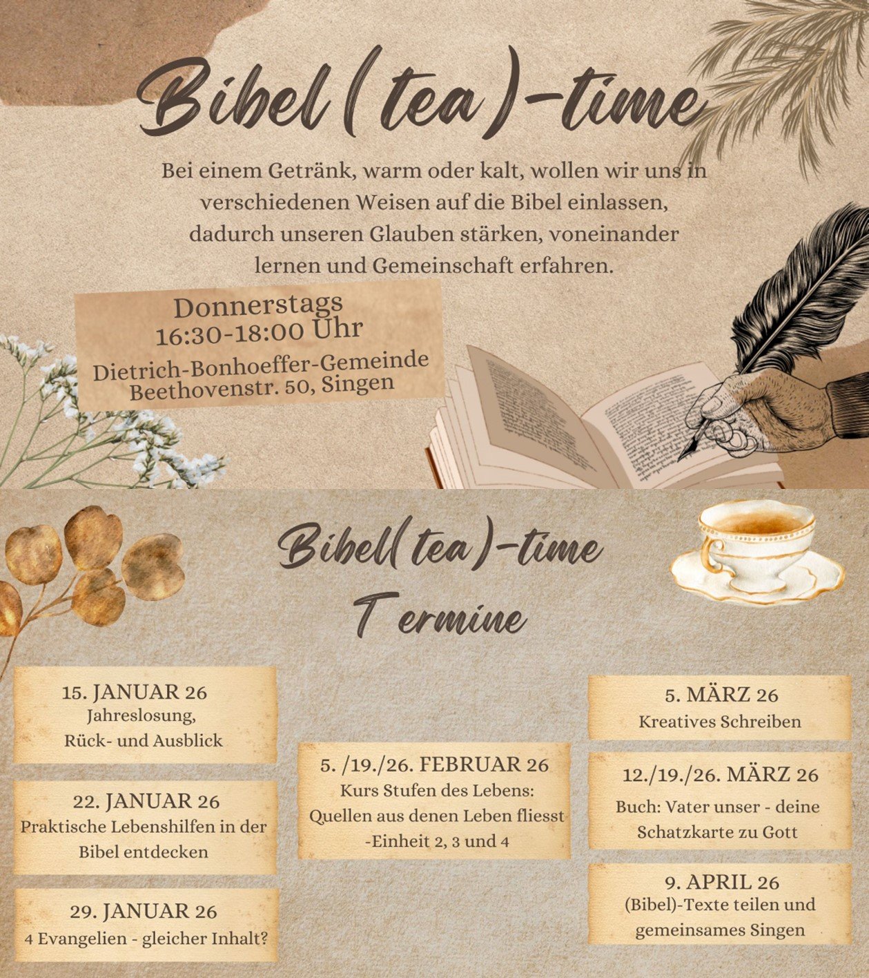 Bibel-Tea-time