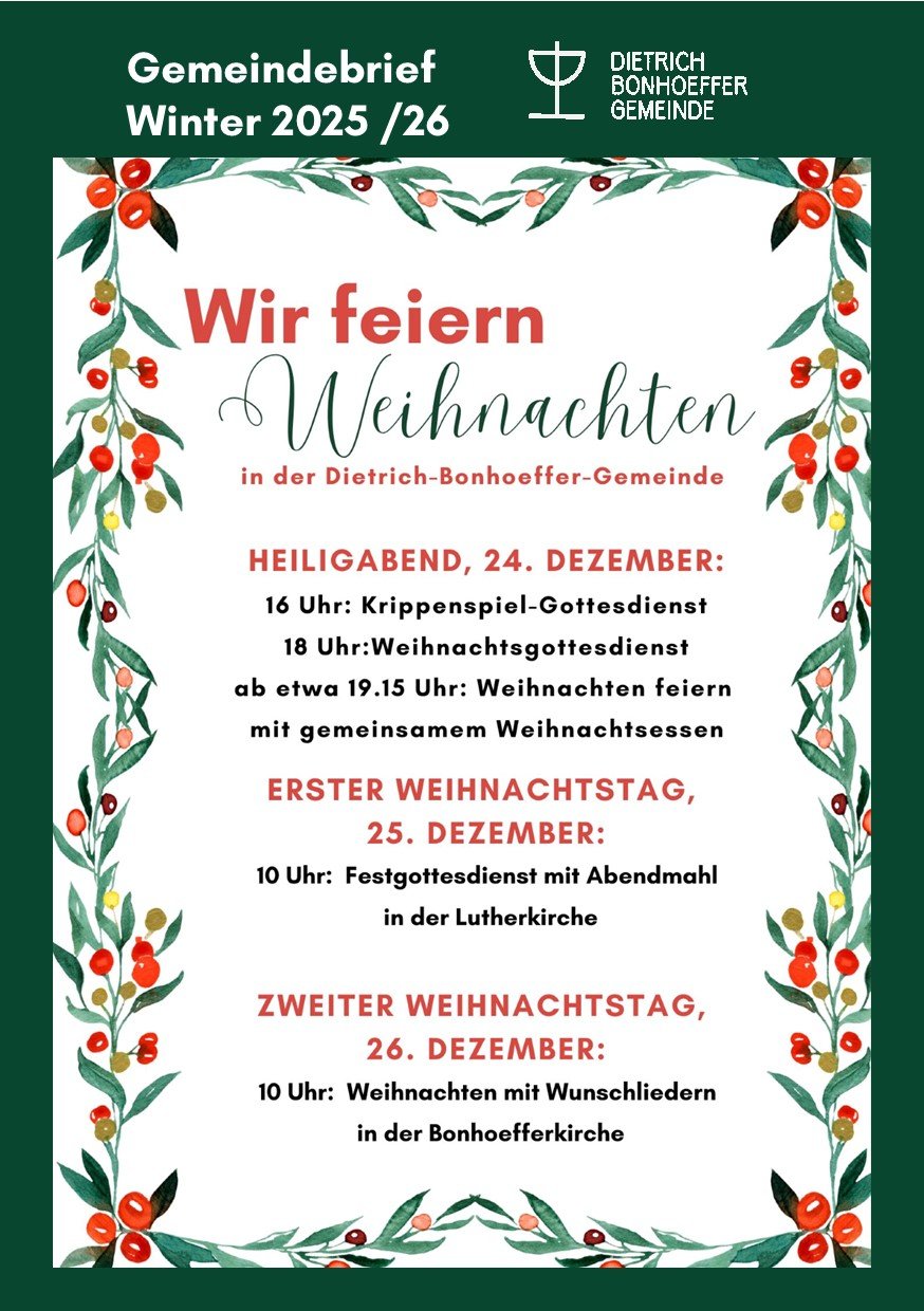 Titelbild Gemeindebrief